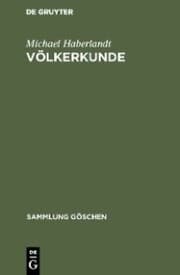 Cover von Völkerkunde