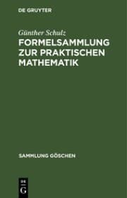 Cover von Formelsammlung zur praktischen Mathematik