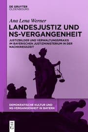 Cover von Landesjustiz und NS-Vergangenheit