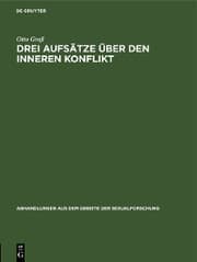 Cover von Drei Aufsätze über den inneren Konflikt
