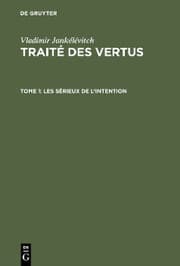 Cover von Les sérieux de l'intention