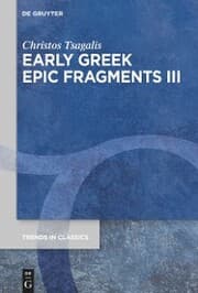 Cover von Early Greek Epic Fragments III