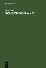 Cover von Schach von A - Z