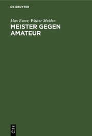 Cover von Meister gegen Amateur