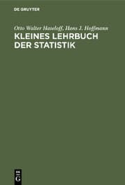 Cover von Kleines Lehrbuch der Statistik