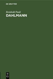 Cover von Dahlmann