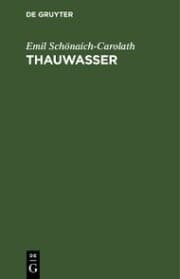 Cover von Thauwasser