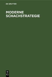 Cover von Moderne Schachstrategie