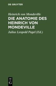 Cover von Die Anatomie des Heinrich von Mondeville
