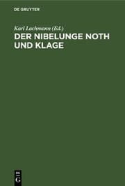 Cover von Der Nibelunge Noth und Klage