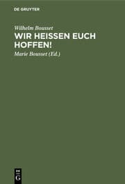 Cover von Wir heißen Euch hoffen!