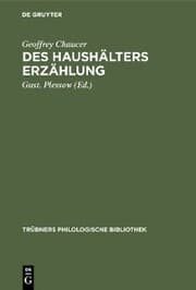 Cover von Des Haushälters Erzählung
