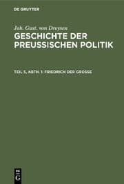 Cover von Friedrich der Große