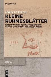 Cover von Kleine Ruhmesblätter