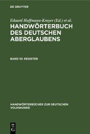 Cover von Register