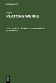 Cover von Charmides. Euthyphron. Parmenides