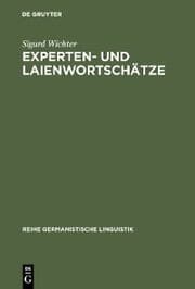 Cover von Experten- und Laienwortschätze