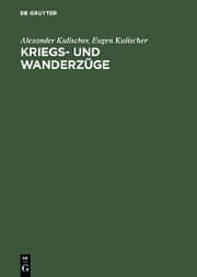 Cover von Kriegs- und Wanderzüge