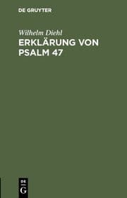 Cover von Erklärung von Psalm 47