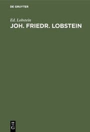 Cover von Joh. Friedr. Lobstein