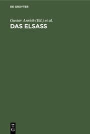 Cover von Das Elsass