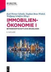 Cover von Immobilienökonomie I