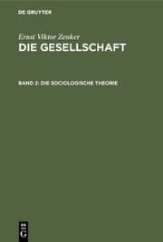 Cover von Die sociologische Theorie
