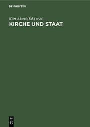 Cover von Kirche und Staat