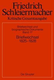 Cover von Briefwechsel 1825-1828