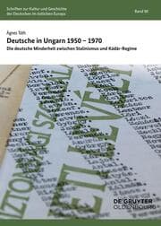 Cover von Deutsche in Ungarn 1950-1970