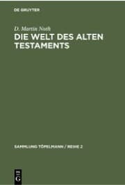 Cover von Die Welt des Alten Testaments