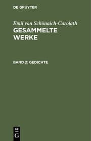 Cover von Gedichte