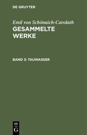 Cover von Tauwasser