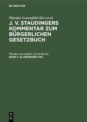 Cover von Allgemeiner Teil
