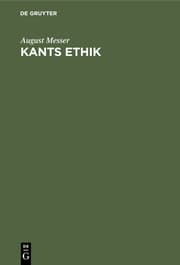 Cover von Kants Ethik