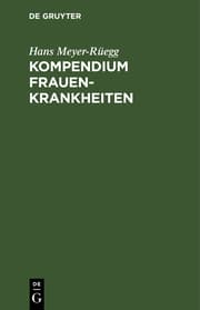 Cover von Kompendium Frauenkrankheiten