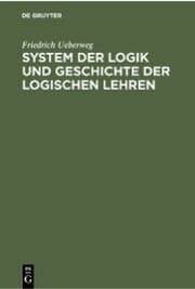Cover von System der Logik und Geschichte der logischen Lehren