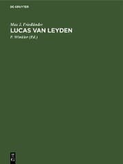 Cover von Lucas van Leyden