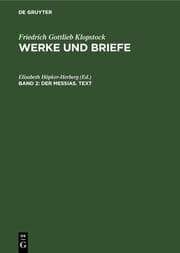 Cover von Der Messias. Text