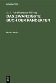 Cover von Titel 1