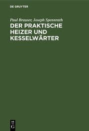 Cover von Der praktische Heizer und Kesselwärter