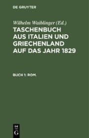 Cover von 1829