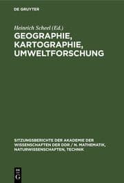 Cover von Geographie, Kartographie, Umweltforschung