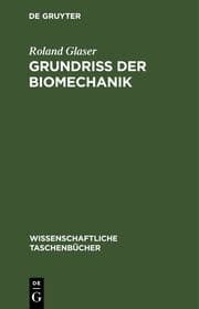 Cover von Grundriß der Biomechanik