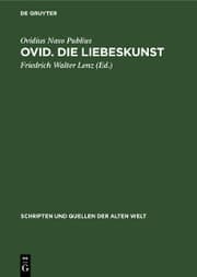 Cover von Ovid. Die Liebeskunst
