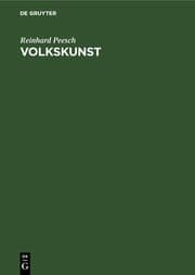 Cover von Volkskunst