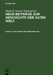 Cover von Alter Orient und Griechenland