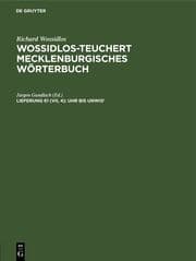 Cover von Uhr bis unwis'
