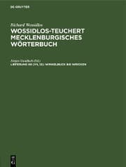 Cover von Winkelbuck bis wricken