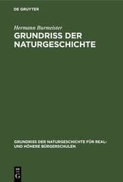 Cover von Grundriss der Naturgeschichte